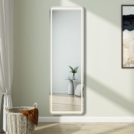 Biubiubath 1500x400mm Full Length Mirror Free Standing/Wall Mounted Bedroom Dressing Door Mirrors (1/5)