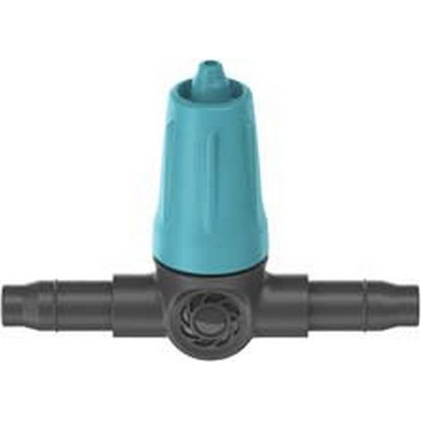 5BL GOCCIOLATORE IN LINEA REGOLABILE PER TUBO 3/16" PER MICROIRRIGAZIONE - 0-10 lt./h. conf. pz.15 in blister (13315-26)