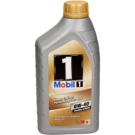 Aceite MOBIL MOBIL1 0W40 1L FS SN/CF / A3/B4 / 229.3 229.5 / 502.00 505.00 / A40 / 503.01