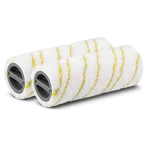 Accessoire - Kärcher - Rouleaux de rechange pour FC 5 - Jaune - Microfibres (1/4)