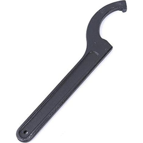 Clé à crochet multifonctionnelle à tête carrée de 34 à 36 mm pour la réparation de vélos et de motos (lot de 1)