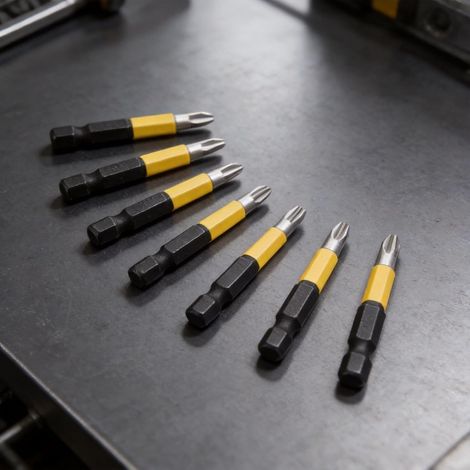 7 embouts impact T7-T40 1/4"/sécurité, pour atelier et mécanique (1/5)
