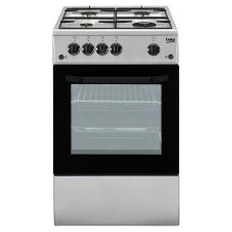 Beko Cucina CSG42011FS Libera Installazione Piano Cottura a Gas Argento (1/4)