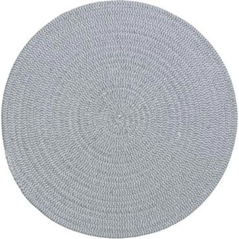 Set de Table Déco "Coton" 38cm Gris