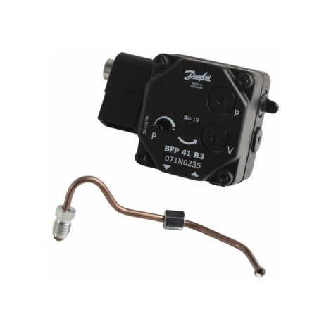 De Dietrich – Pompe à fioul BFP 41 R3 avec conduite de refoulement – Compatible OEN 250 L, OES 250 L, OES 150 LE(V) – Installation par professionnel recommandée