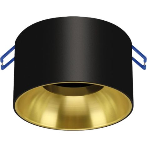Spot Encastrable NOIR et OR pour Ampoule GU10 - SILAMP