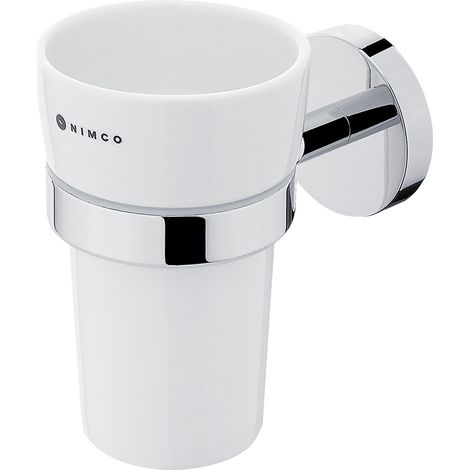 Porte-brosse à dents Nimco Unix, coupelle en céramique UN 13058KU-26 (1/2)