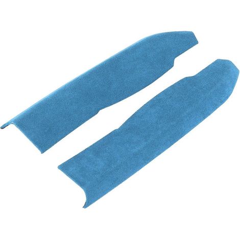 2 Stück dekorative Mittelkonsolenleisten aus Wildleder, 2 mm dick, passend für Subaru BRZ 2013-2020, Blau