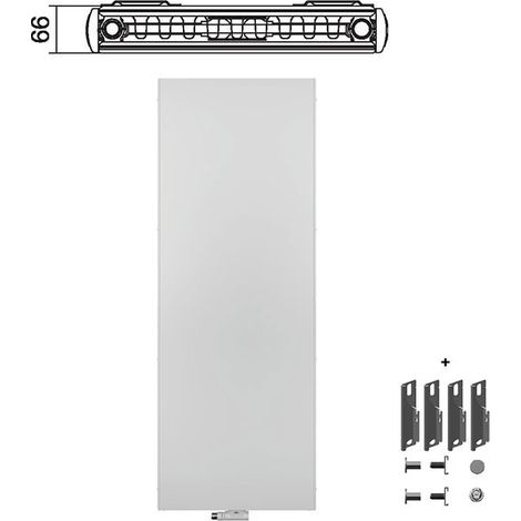 Kermi Therm-x2 Verteo Plan Radiateur vertical Type 21 2000x600mm PSN212000601X3K (1/4)