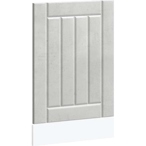 Maison Exclusive - Pannello Lavastoviglie Lucca Grigio Cemento Legno Multistrato