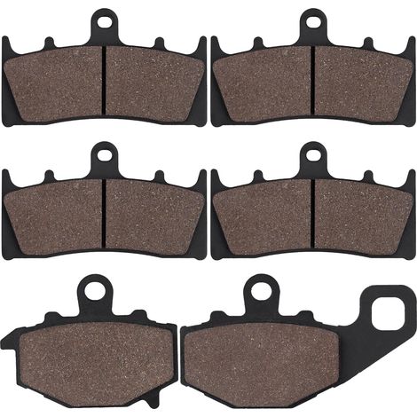 Bremsbeläge vorne und hinten für kawasaki Ninja 600 ZX6R ZX 6R 1998-2002, Ninja 900 ZX9R ZX 9R 1996-2001, ZZR600 ZZR 600 2005-2008