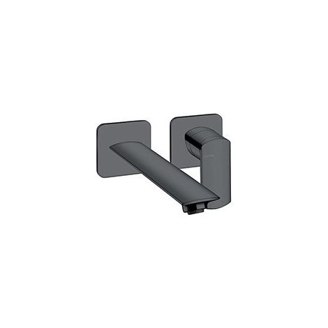 LAVABO MURAL PROFILO AVEC ROSACE DROIT BEC 22.5 UP&D BLACK MAT - CRISTINA ONDYNA PF25913 (1/2)