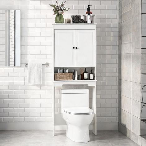 Meuble de salle de bain bianco en mDF truciolato 65 x 22 x 161 cm (1/5)