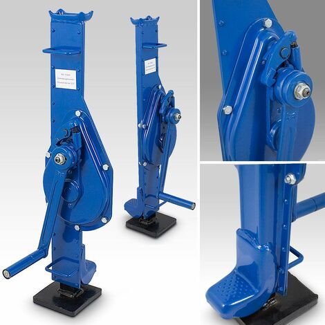 Stahlwinde 3,0 t Zahnstangenwinde Stockwinde Hubwinde Hebewinde 3000 kg Winde