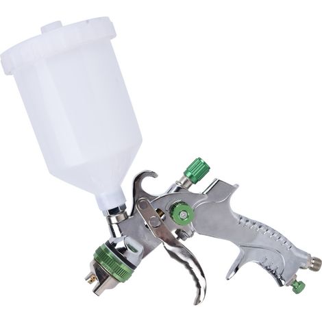 Pistolet à peinture HVLP à alimentation manuelle sous pression avec buse de 1,4 mm