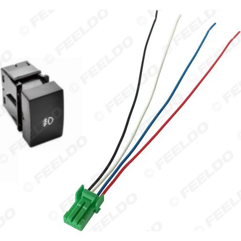 Suitable for older Honda models equipped with a 10-pin switch for fog lights/daytime running lights/work lights (12V + wire). (1/2)
