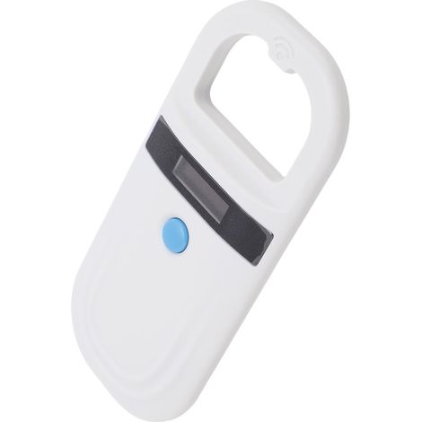 Lecteur de puces pour animaux compatible avec la lecture double fréquence FDX-B EMID, interface USB, blanc (1/5)