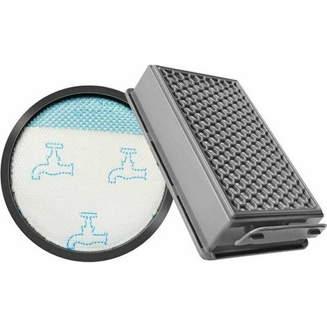 Lot de filtres HEPA de rechange pour aspirateur Rowenta Compact Power XXL RO4811EA RO4871EA RO4855EA RO4826EA (1/2)