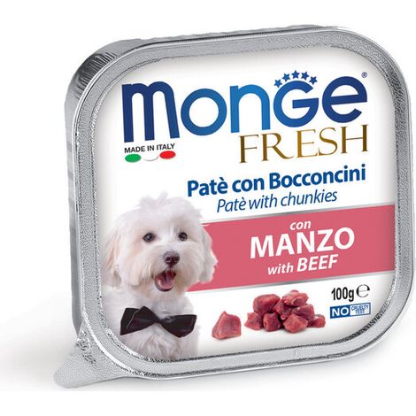 MONGE FRESH GR.100 MANZO