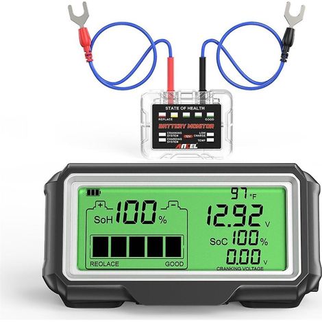 ANCEL BM200 PRO Tester e monitor di carico per batterie auto da 12 V con display a LED (1/2)