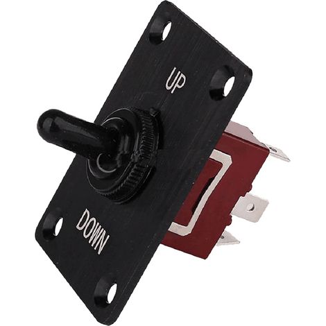 Interrupteur à bascule 12V pour panneau de commande de trim tab bateau et camping-car (1/5)