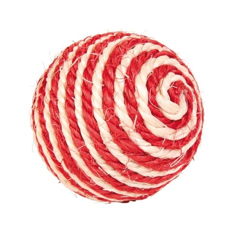 Sisal-Ball mit Catnip, Durchm. 6 cm (1/4)