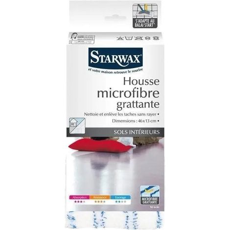Starwax Copertura in Microfibra Gritante Blu 46x13 cm