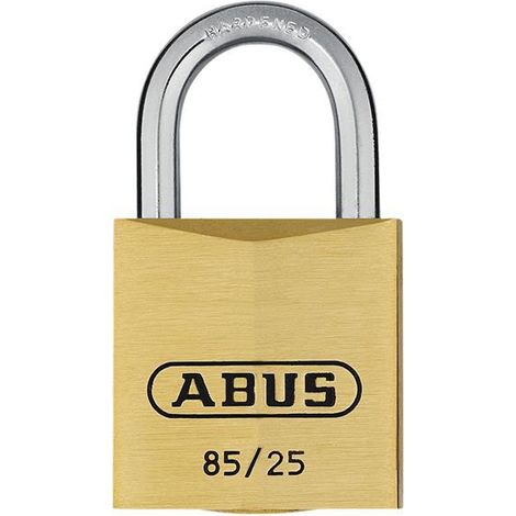 Abus High Security Brass Padlock 25mm (85/25) with Durable Mechanical Locking System