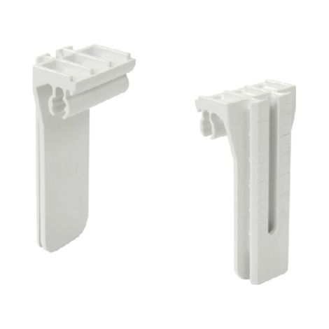Support crochet BELRIV PVC Blanc NICOLL - 3309032739207
