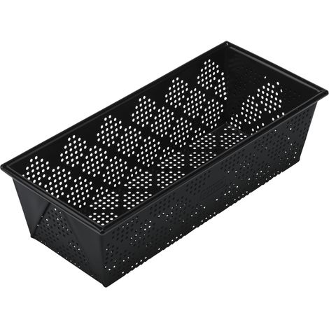 Kaiser CrispTec Molde para pan negro 25x11 cm antiadherente