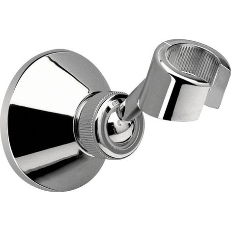 Manija de ducha articulada, cromada