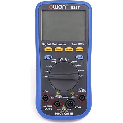 Multimètre numérique B35T 3 5/6 avec Bluetooth True RMS, multifonction, pour Android et iOS (1/5)