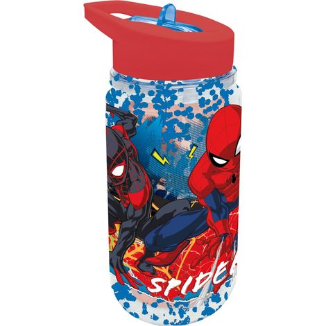 TATAWAY Marvel Borraccia Spiderman Sprinkle 330 ml Bottiglia Riutilizzabile Auto