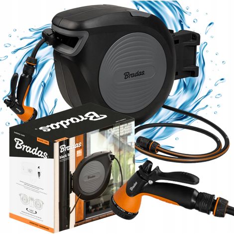 Enrouleur automatique mural 20 m 1/2 Bradas ECO-W1B20 (1/5)
