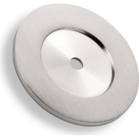 Unterlegplatte Ø 52 mm aus Edelstahl für Türstopper TOPPER (1/2)