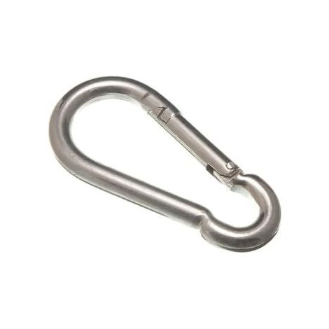 1 mousqueton M7 9/81 cm en acier BZP – Polyvalent et résistant à la corrosion (1/2)