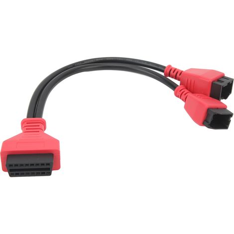 Adaptateur de câble OBD2 12 broches/8 broches, connecteur de programmation, outil de diagnostic automobile de remplacement pour Chrysler 2018+ (1/5)
