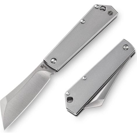Kleines Klappmesser aus Edelstahl, EDC Taschenmesser für Damen und Herren