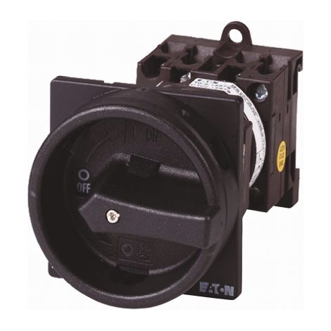 Inter. général tripolaire 20A 90° verrouillable encastréfixation arrière 000045992 EATON T0-2-1/V/SVB-SW