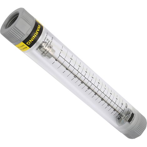 LZM-20G Durchflussmesser 1-10 GPM aus Acrylglas (Plexiglas) für Flüssigkeiten, Innengewinde G3/4 Zoll (1/5)