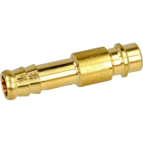 Fiche de couplage avec raccord souple 9 mm laiton