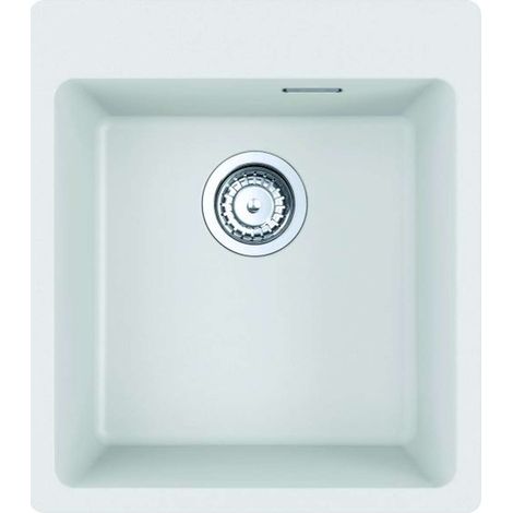 Franke Maris - Fregadero de fragranite MRG 610-39 FTL, 44x50 cm, blanco de hielo 114.0661.447