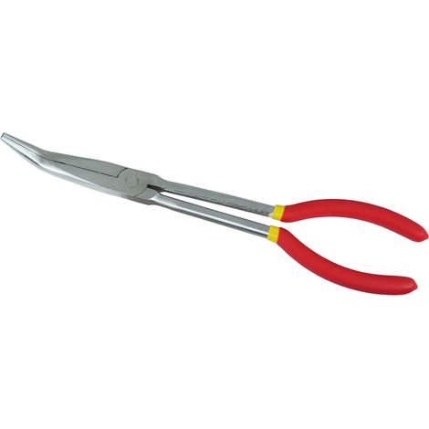 Pinza Becchi Lunghi 28 cm Punta Curva Extra Lunga Accensione Auto (1/5)
