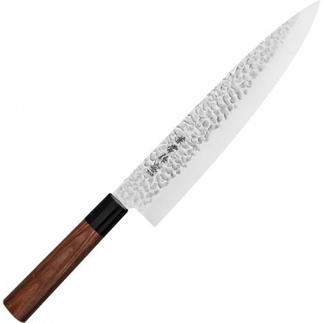 Couteau de chef Kanetsune 950 DSR-1K6, 24 cm, acier Pakka japonais