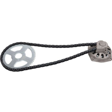 6T gearbox clutch drum bell housing T8F 54 tooth chain sprocket suitable for 43cc 49cc PIT Quad Dirt Bike ATV (1/5)