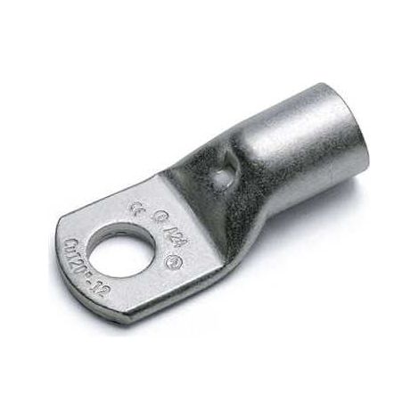 Capocorda a Occhiello Nudo 10 mmq Foro 8 mm Cembre