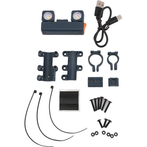 Système d'éclairage LED rechargeable pour pistolet à peinture, 2 couleurs, 2 niveaux de luminosité, avec remplissage par pulvérisation. (1/5)
