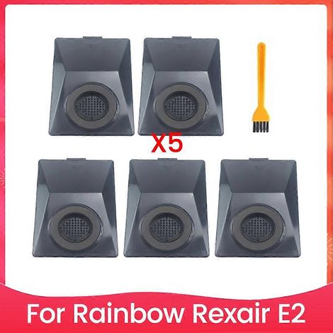 Filtre pour aspirateur brosse pour aspirateur Filtre de brosse pour aspirateur filtre de 6PCS Aspirateur Filtre and Brosse Accessoire pour Rainbow Rexair E2 Aspirateur pièce détachée (1/5)