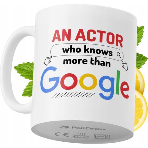 Lustige Kaffeetasse mit witzigem Textdesign für Schauspieler – ideal für Geburtstage, Namenstage und Feiertage. Hochwertige Tasse für besondere Anlässe, ob zu Hause, im Büro oder bei der Arbeit. Farbe
