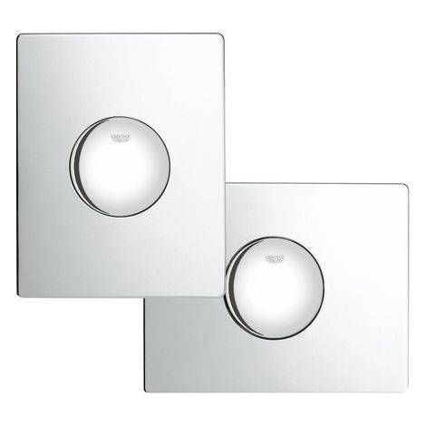 Commande de chasse d'eau Skate 38573, 1 unité, chromé (1/5)